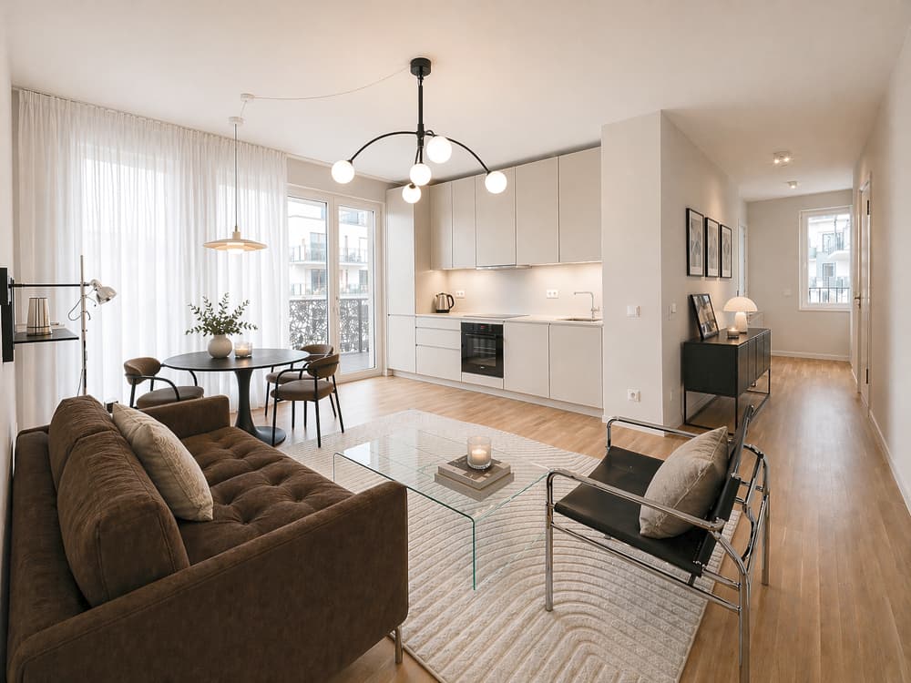 Erstklassiges 3-Zi. Penthouse in Friedrichshain nahe der Spree