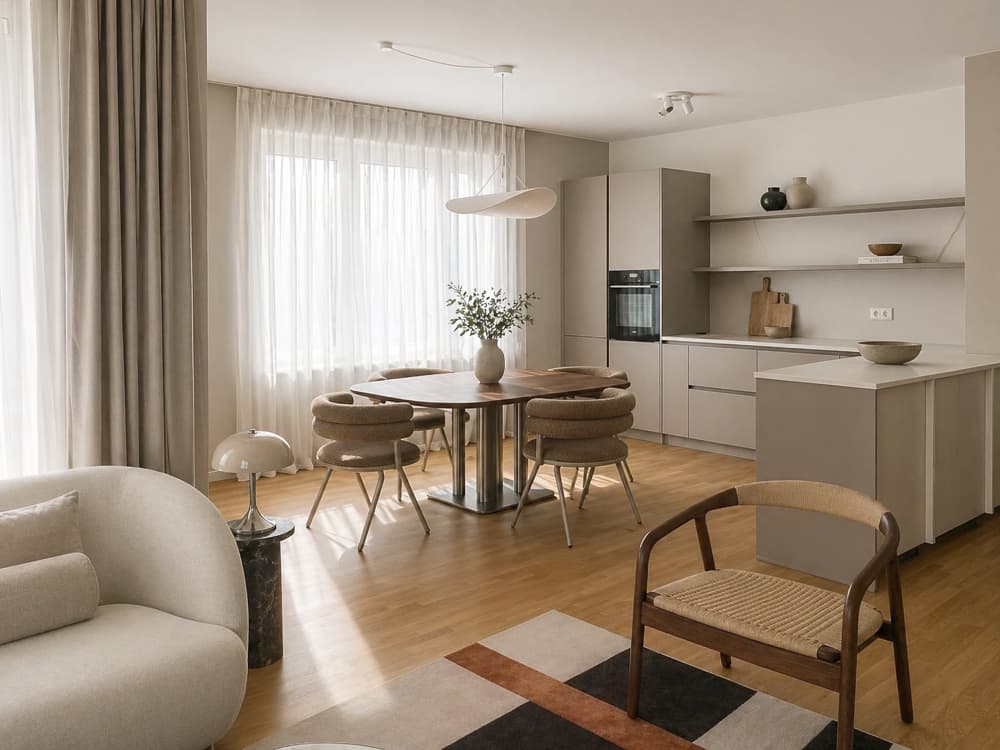Erstklassige 3-Zimmer-Wohnung nahe Uber Arena