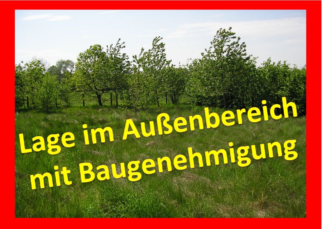 Baugrundstück mit Baugenehmigung