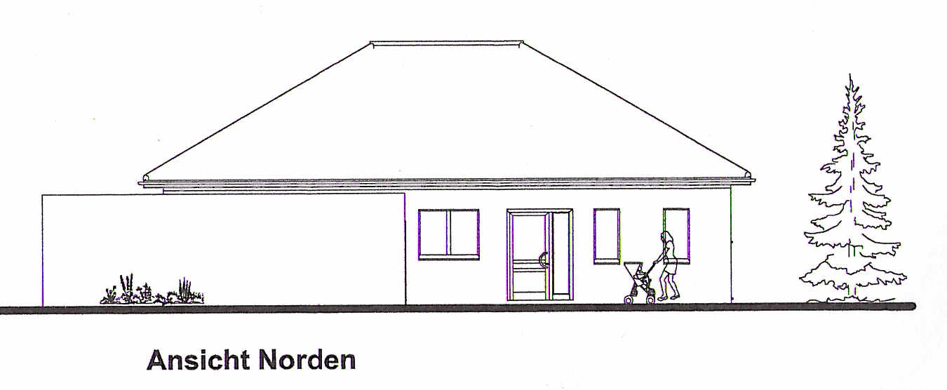 Neubau eines Bungalows in Stemwede