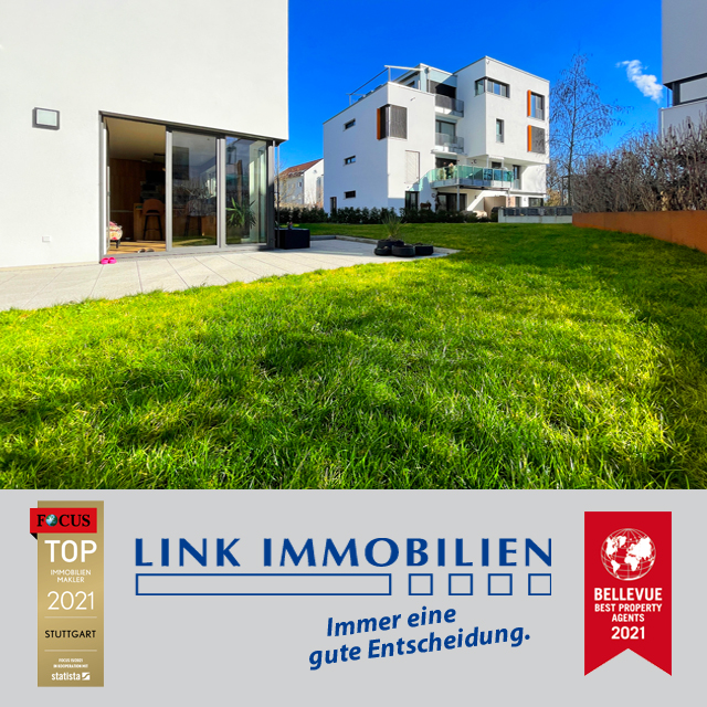 Entspannung pur im XXL-Sonnengarten! Moderne 3-Zi.-Whg. in Esslingen Zell***