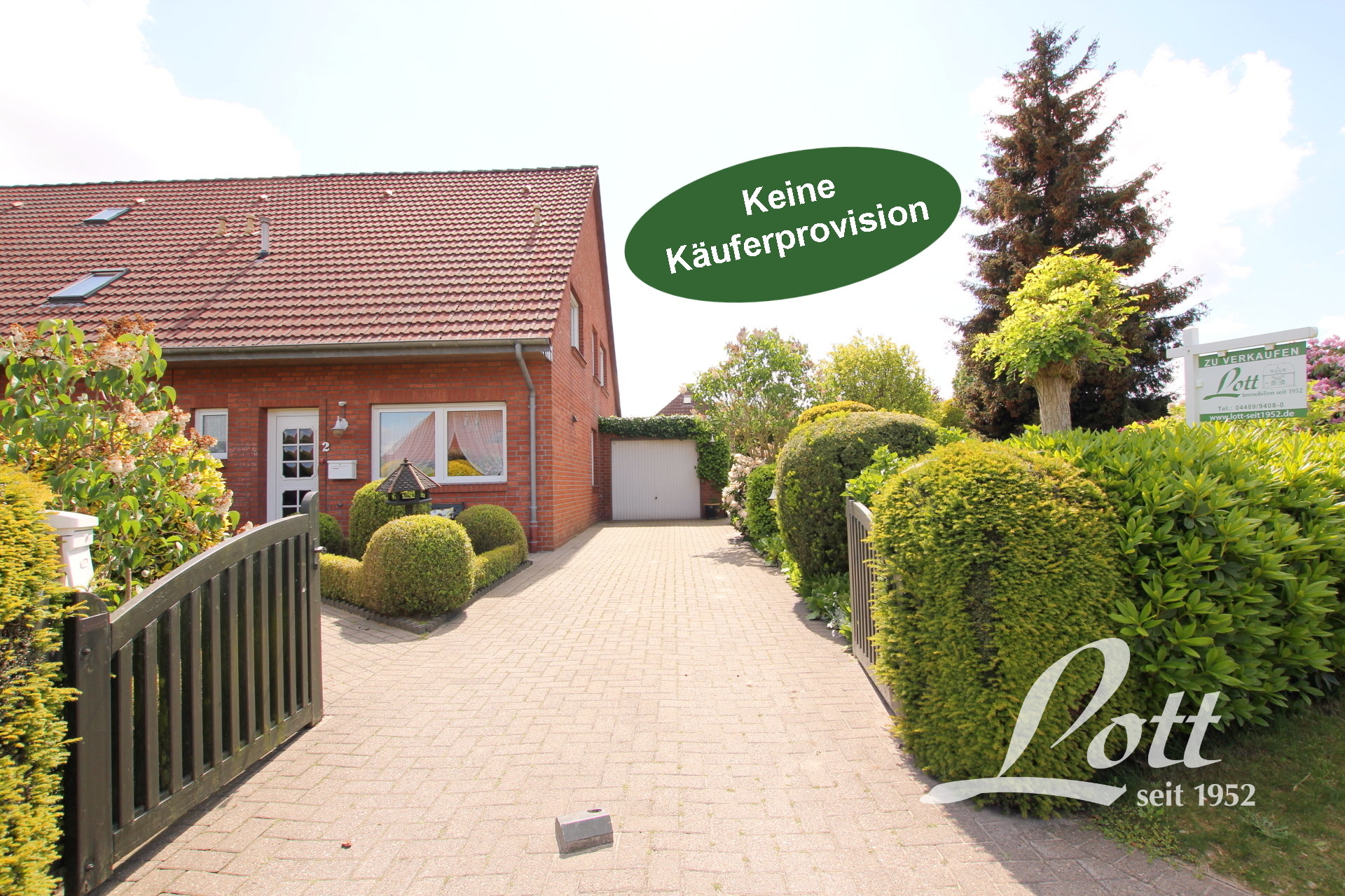 +++ Bezugsfreies Reihenendhaus mit Garage und schönem Garten! +++